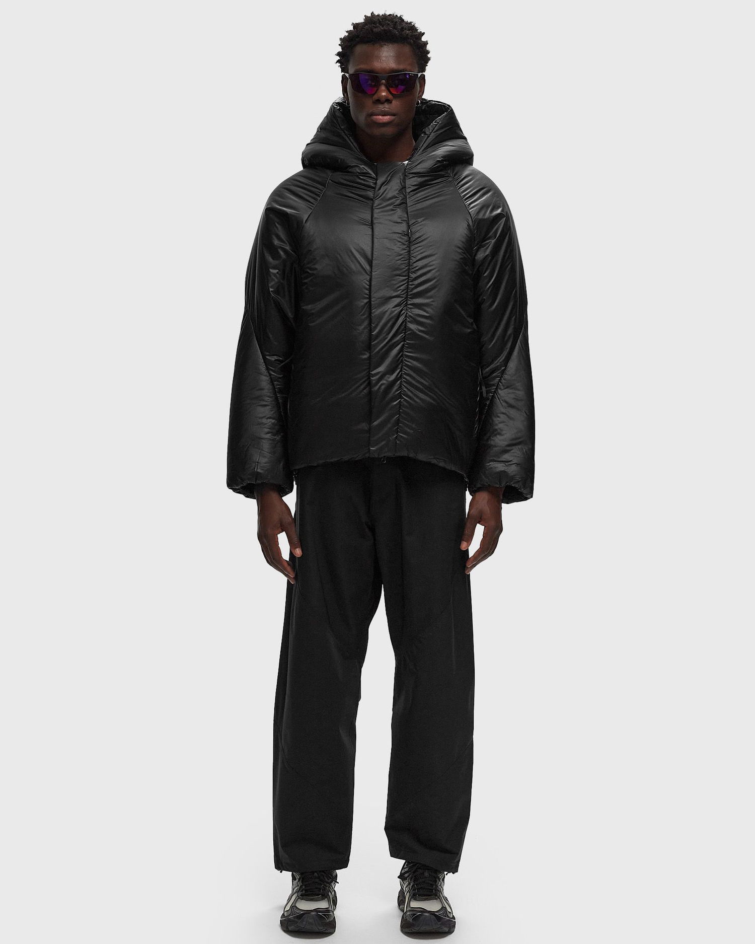 Prešívaná bunda Goldwin Cloud Helicoid Down Parka Čierna | GZ24302-BK, 1