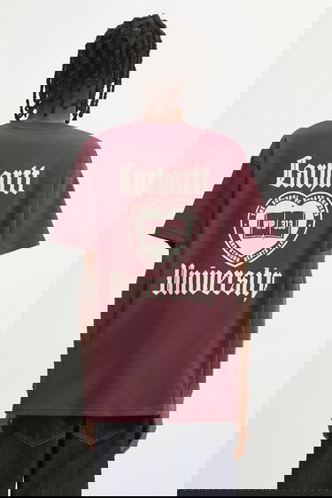 Tričko Carhartt WIP S/S Schooling T-Shirt Vínová | I035453.33KXX, 0