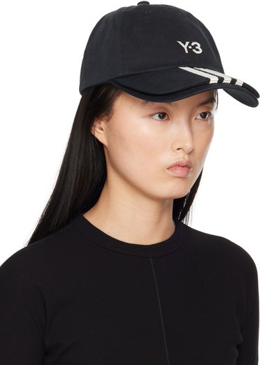 Šiltovka Y-3 Y-3 3-Stripes Baseball Cap Čierna | JN7183, 3