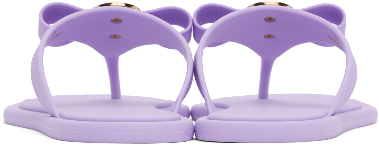 Doplnky Versace Versace Gianni Ribbon Flip-Flops Fialová | 1018789_1A10983_1LI5V, 1