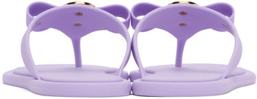 Doplnky Versace Versace Gianni Ribbon Flip-Flops Fialová | 1018789_1A10983_1LI5V, 1