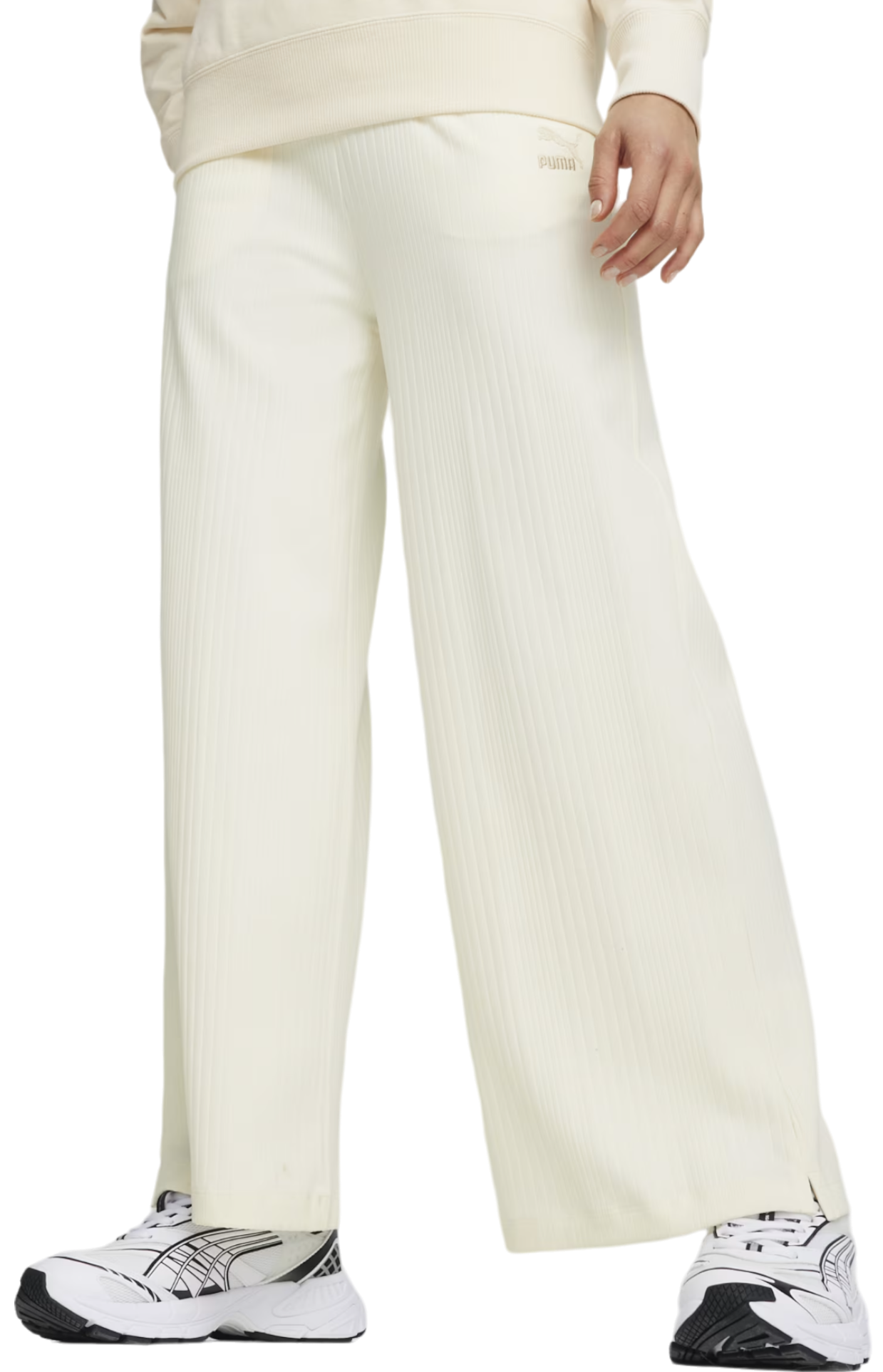 Tepláky Puma Classics Ribbed Relaxed Sweatpants Béžová | 624268-66, 0