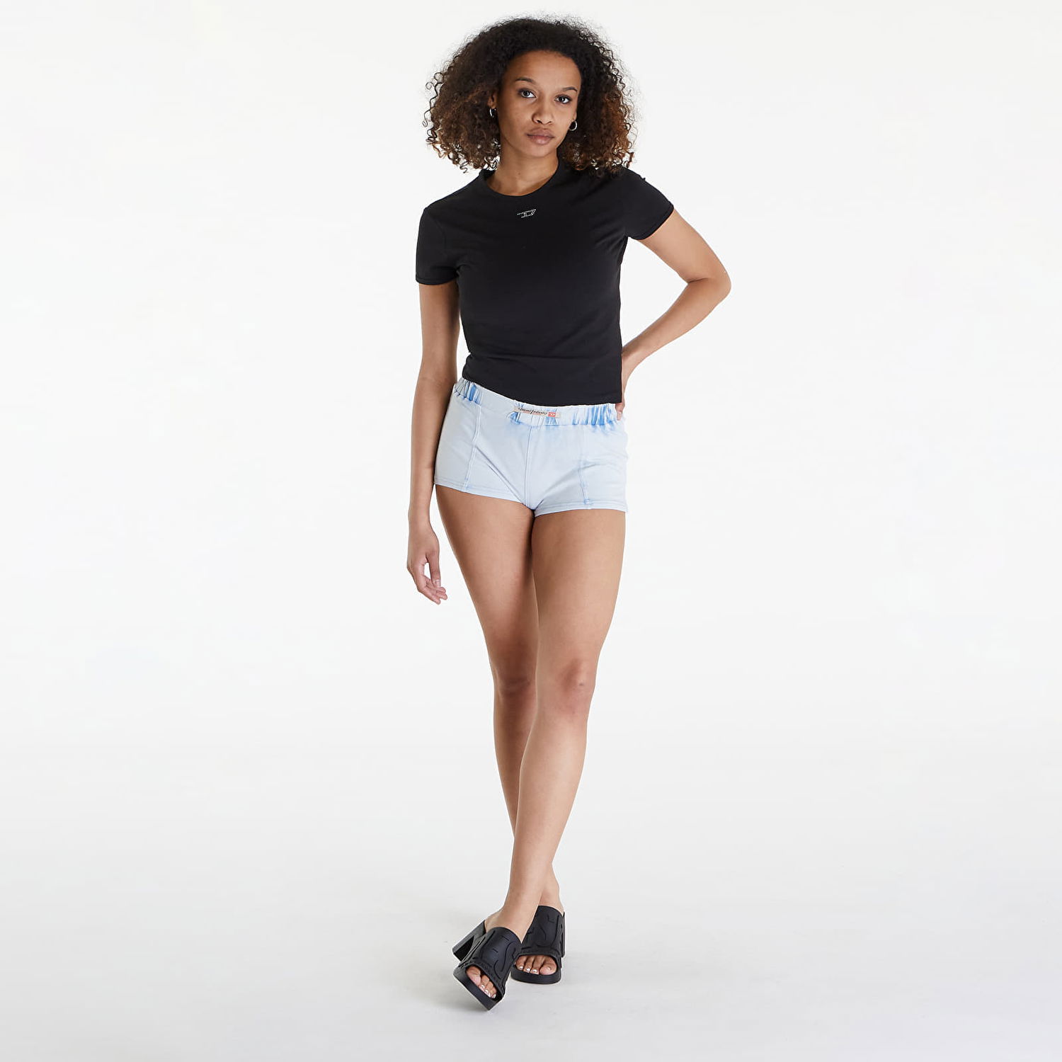Šortky Diesel Ufsp-Gricha Shorts Ice Blue Modrá | A13220_0SHAN Ice Blue, 1