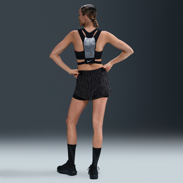 Šortky Nike Swift Dri-FIT 2-in-1 Mid-Rise Printed Running Shorts Čierna | IB5847-010, 3