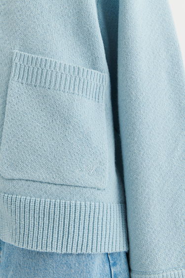 Sveter AXEL ARIGATO Memory Relaxed Cardigan Modrá | A0443008, 6