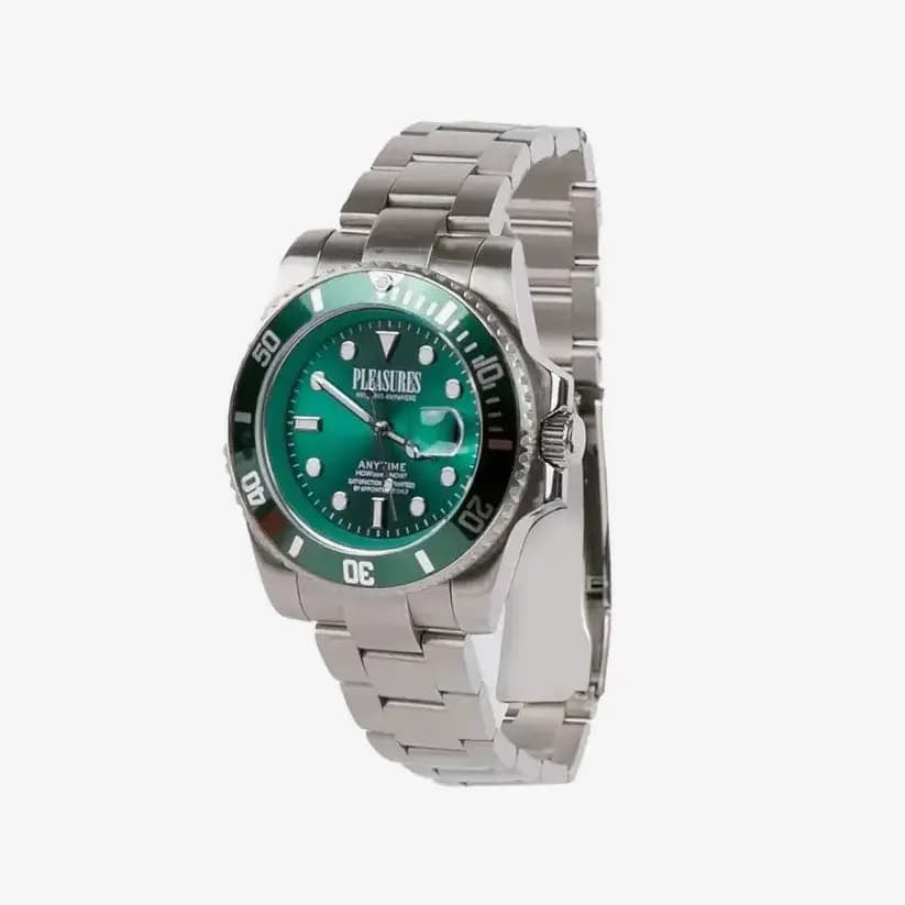 Hodinky Pleasures Anytime Watch Zelené | P25F064-GREEN