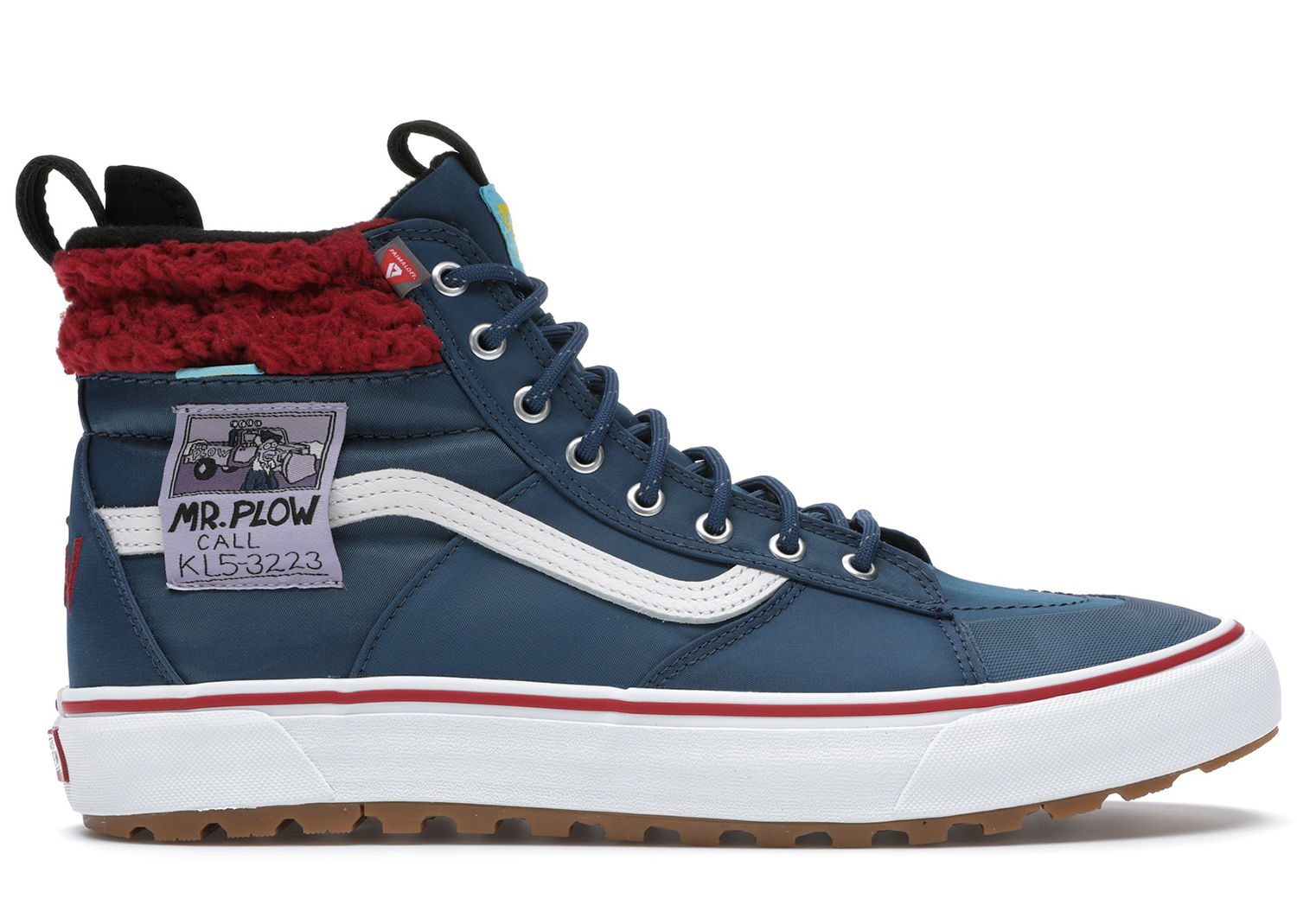 Tenisky a topánky Vans Sk8-Hi MTE 2.0 The Simpsons Mr. Plow Navy | VN0A4P3I23V, 0