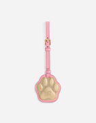 Dolce & Gabbana Calfskin Paw Print Dog Charm
