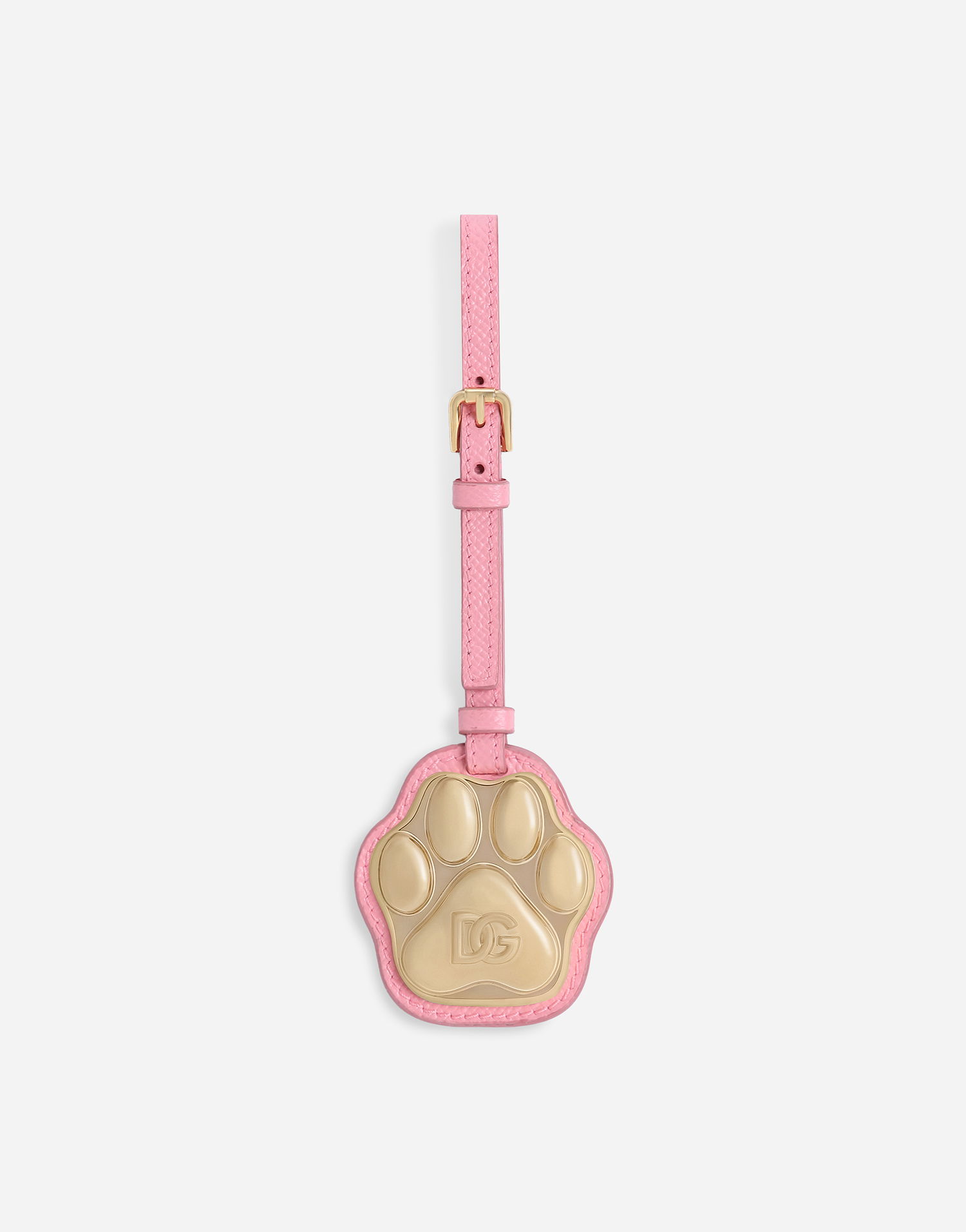 Kľúčenka Dolce & Gabbana Dolce & Gabbana Calfskin Paw Print Dog Charm Ružová | BD0021A645280400, 0