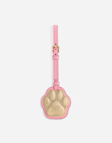 Kľúčenka Dolce & Gabbana Dolce & Gabbana Calfskin Paw Print Dog Charm Ružová | BD0021A645280400, 0