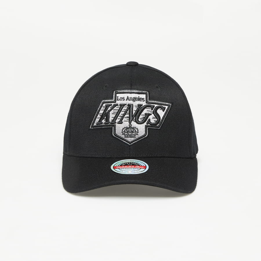Šiltovka Mitchell & Ness NHL Team Logo Snapback Kings Čierna | HHSSINTL1245-LAKBLCK, 0