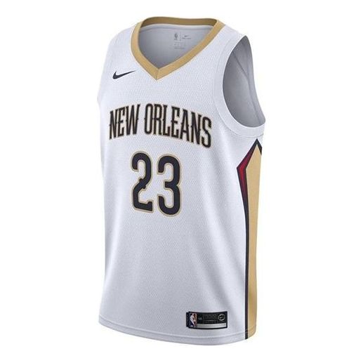 Dres Nike NBA New Orleans Pelicans Davis #23 Basketball Jersey Biela | 864433-100