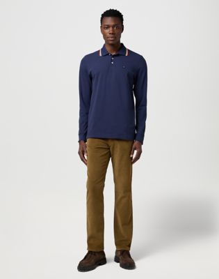 Nohavice Wrangler Wrangler Greensboro Corduroy Straight Pant 44 x 34 Hnedá | 112370845:44:34, 1
