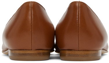 Šaty Manolo Blahnik Manolo Blahnik Gelista Ballerina Flats Hnedá | 221-0950, 1