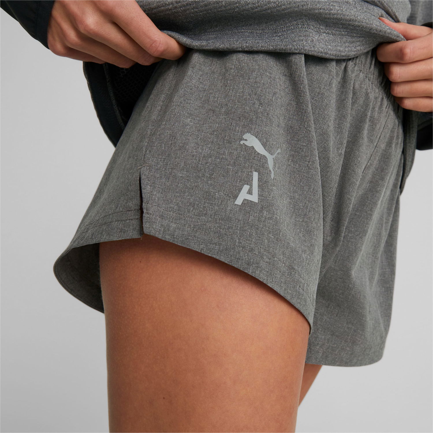 Šortky Puma SEASONS Lightweight 3" Woven Trail Running Shorts Šedá | 523244_01, 1