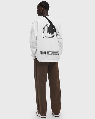 Tričko Carhartt WIP Long Sleeve Graphic Print T-Shirt Biela | I034411_9, 2