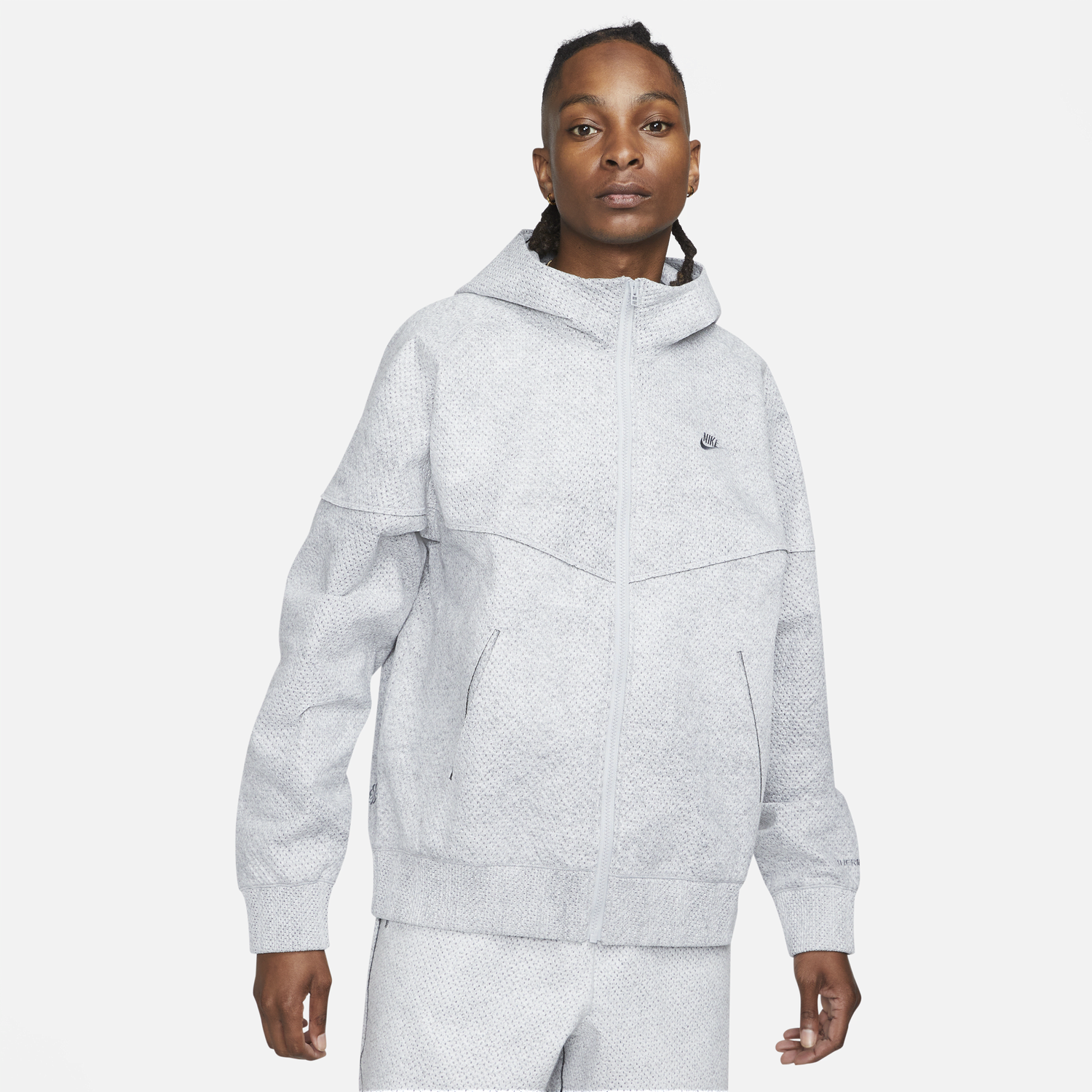 Mikina Nike Forward Windrunner Šedá | FB7413-077, 0