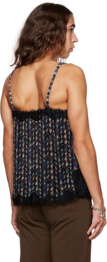 Tielko Anna Sui Anna Sui Floral Lace-Trim Tank Top Rôznofarebný | M622D20, 2