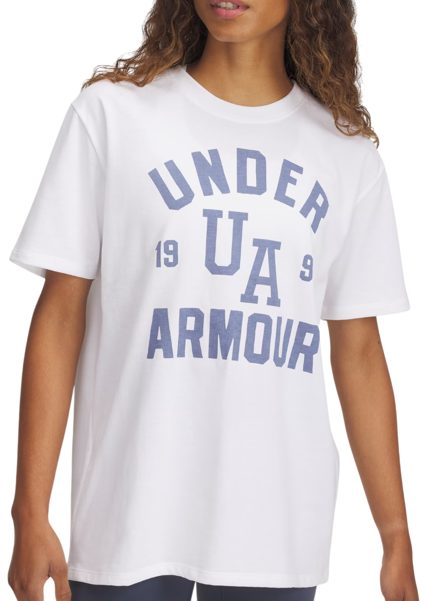 Tričko Under Armour Under Armour Collegiate Short Sleeve T-Shirt Biela | 1389749-100, 0