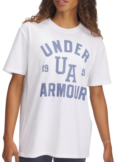 Tričko Under Armour Under Armour Collegiate Short Sleeve T-Shirt Biela | 1389749-100, 0