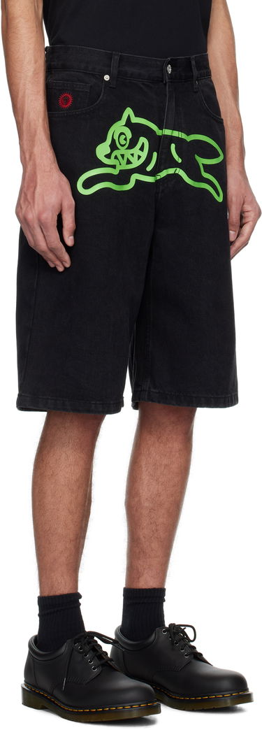 Šortky BBC IceCream ICECREAM Running Dog Denim Shorts Modrá | ICD25103, 4