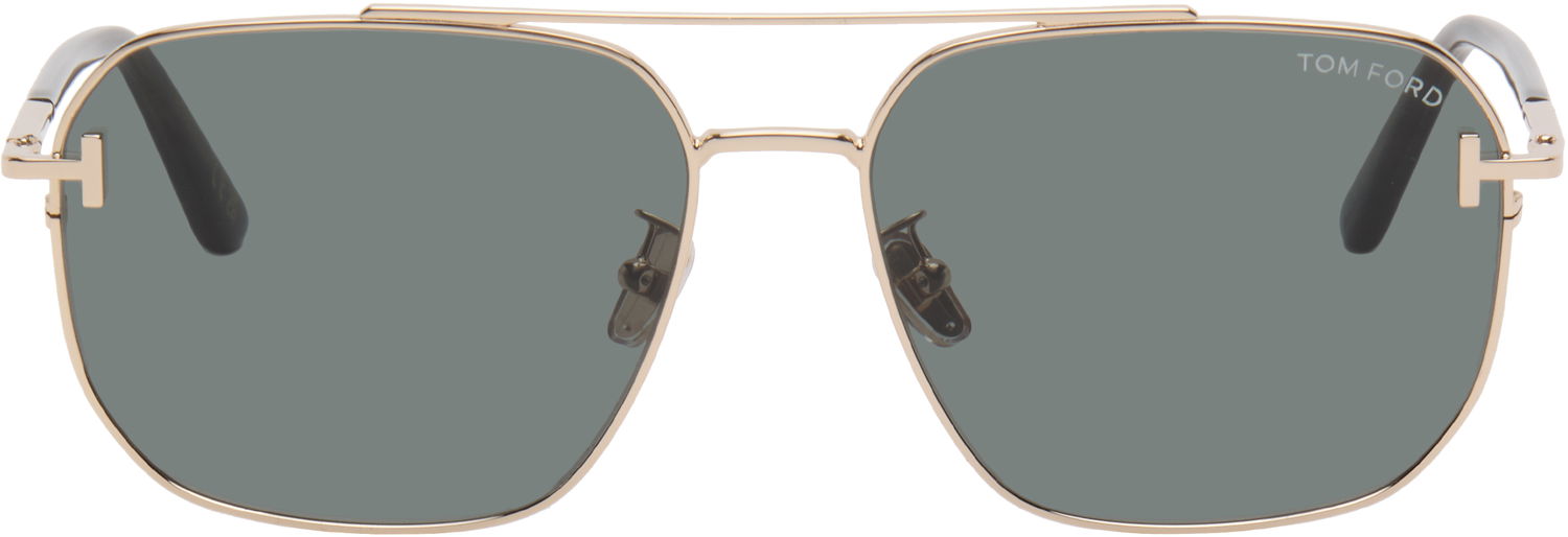 Slnečné okuliare Tom Ford Tom Ford Aviator Sunglasses Metalická | FT1249-K_6128N, 0