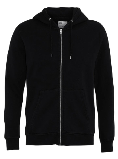 Mikina Colorful Standard Classic Zip Hoodie Čierna | CS1007-DB