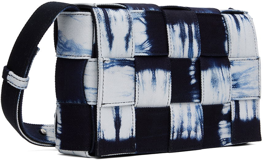 Taška cez rameno Bottega Veneta Bottega Veneta Medium Cassette Bag Modrá | 779057V3UB1, 1