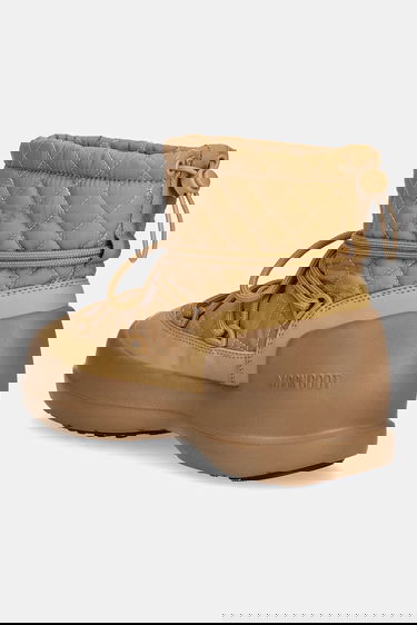 Tenisky a topánky Moon Boot Snow Boots MEZZALUNA QUILTED MID WP Béžová | 80D2500020.L003, 2
