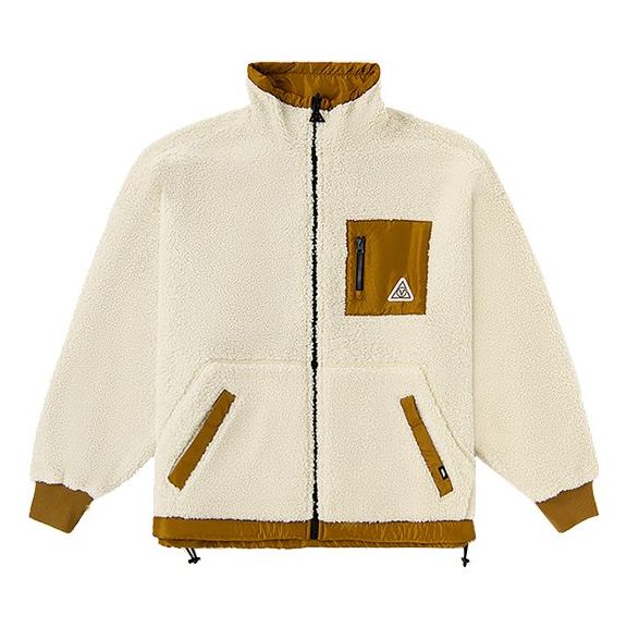 Sveter Vans Reversible Sherpa Jacket Biela | VN0A4UTM1M7