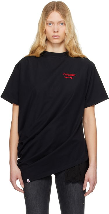 Tričko Charles Jeffrey Loverboy Charles Jeffrey LOVERBOY Topsy Turvy T-Shirt Čierna | 54101301, 0