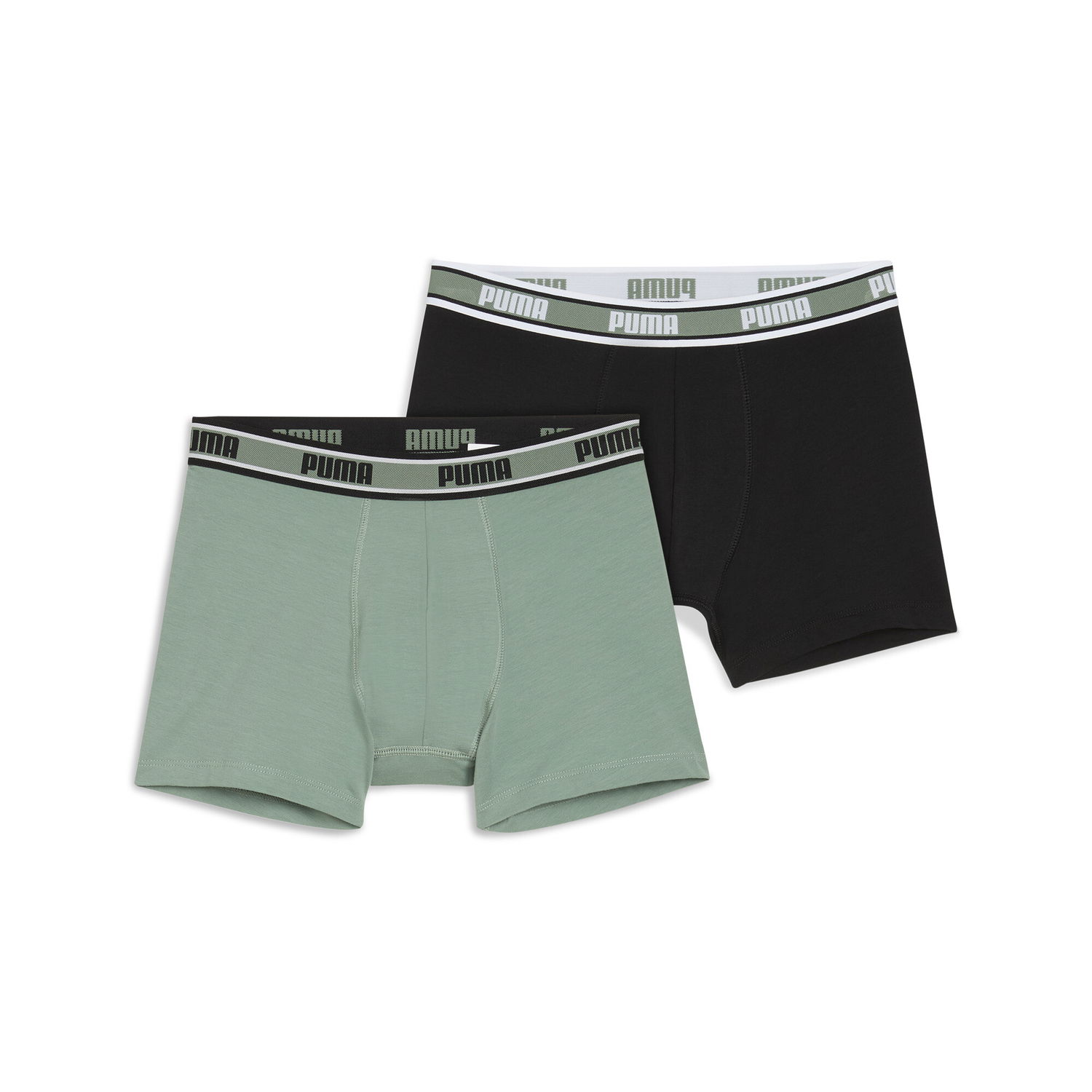 Boxerky Puma 2-Pack Logo Boxer Briefs Zelené | 938975_03, 0