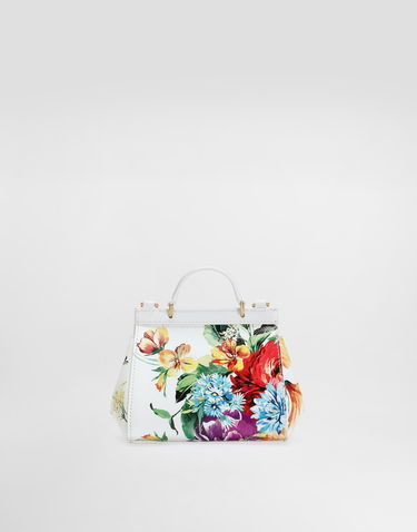 Kabelka Dolce & Gabbana Dolce & Gabbana Sicily Printed Calfskin Handbag Rôznofarebný | EB0003AB163HA5PC, 2