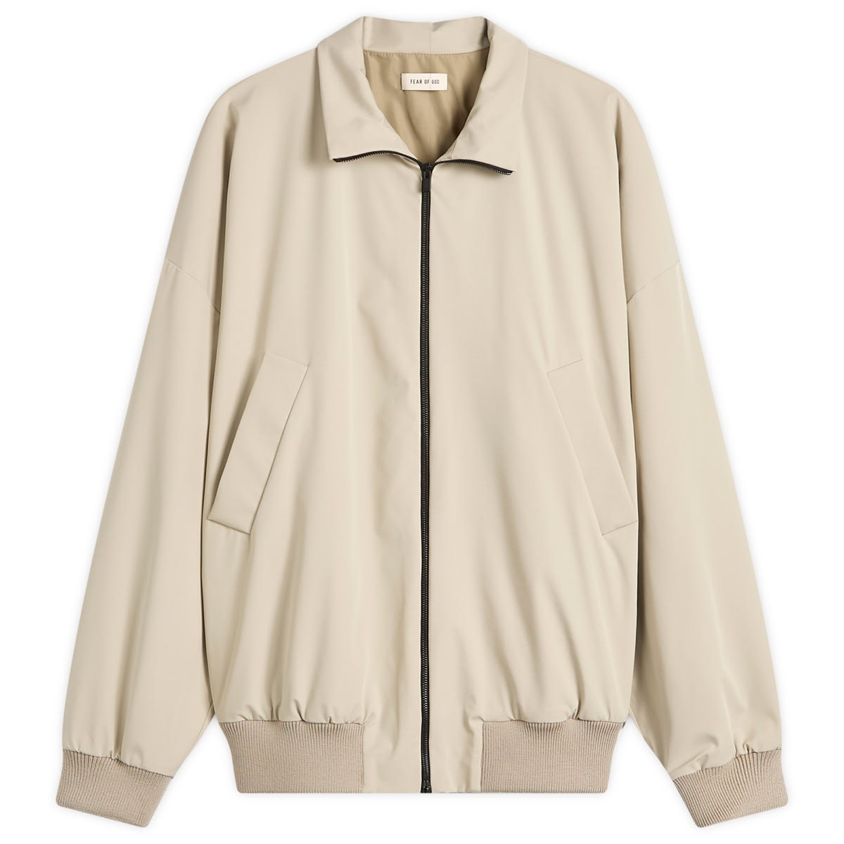 Bomber bunda Fear of God Fear Of God High Neck Technical Track Jacket Béžová | FGE230-327PON-024, 1