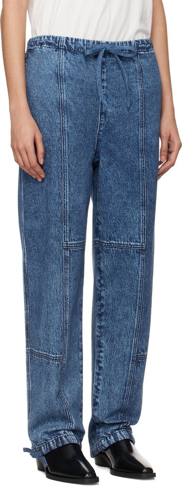 Džínsy rag & bone Miramar Fleece Lounge Pants Modrá | WCW24H70038203, 1