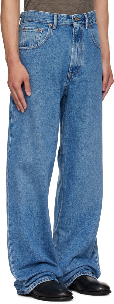 Džínsy Maison Margiela MM6 Maison Margiela Wide-Leg Jeans Modrá | SH0LA0023 M30018, 1