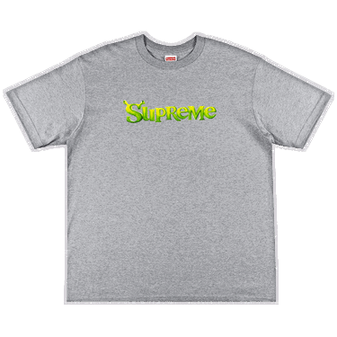 Tričko Supreme Shrek Tee Šedá | FW21T35 HEATHER GREY, 0