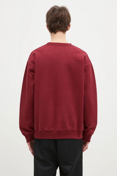 Sveter Sporty & Rich Sporty & Rich Vendome Embroidered Sweatshirt Vínová | ST071506205RE10, 4