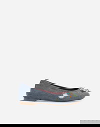 Dolce & Gabbana Patchwork Denim Embellished Ballet Flats (24-38)