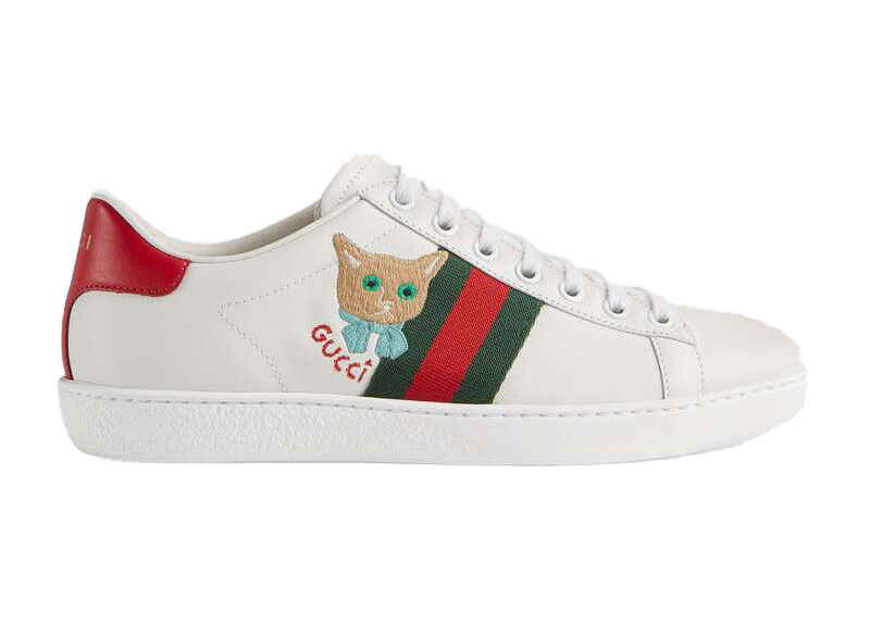 Tenisky a topánky Gucci Ace 'Cat' (W) Biela | 664142 1XG60 9065, 0