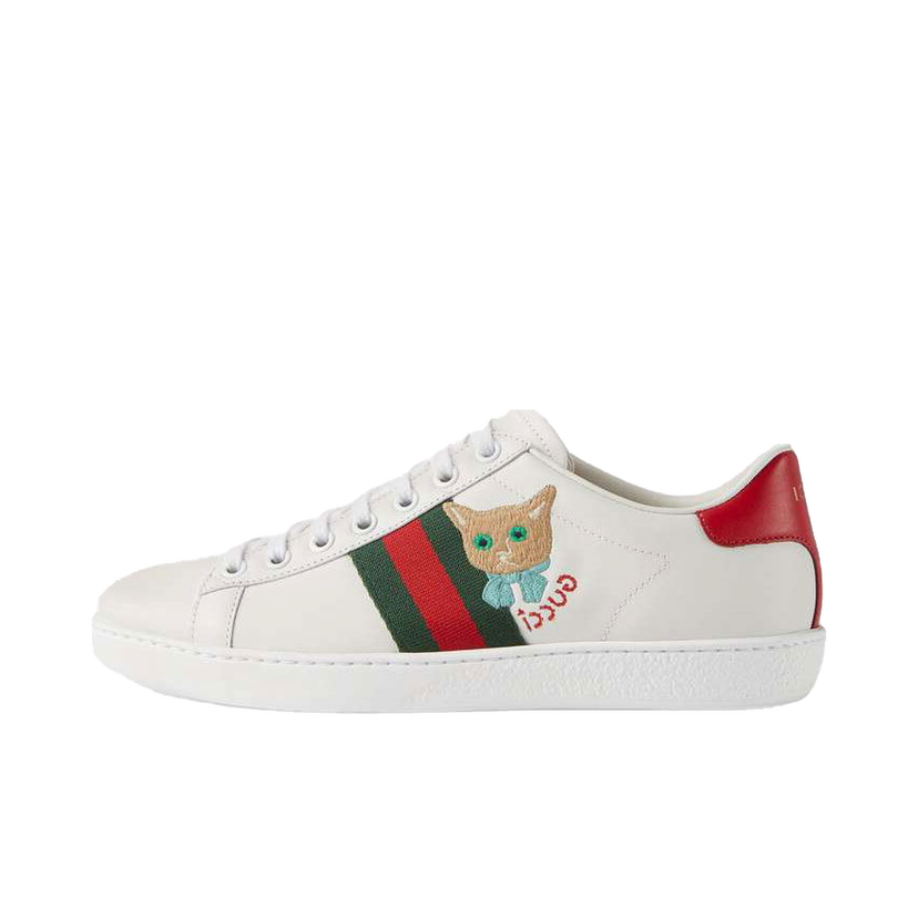 Tenisky a topánky Gucci Ace 'Cat' (W) Biela | 664142 1XG60 9065
