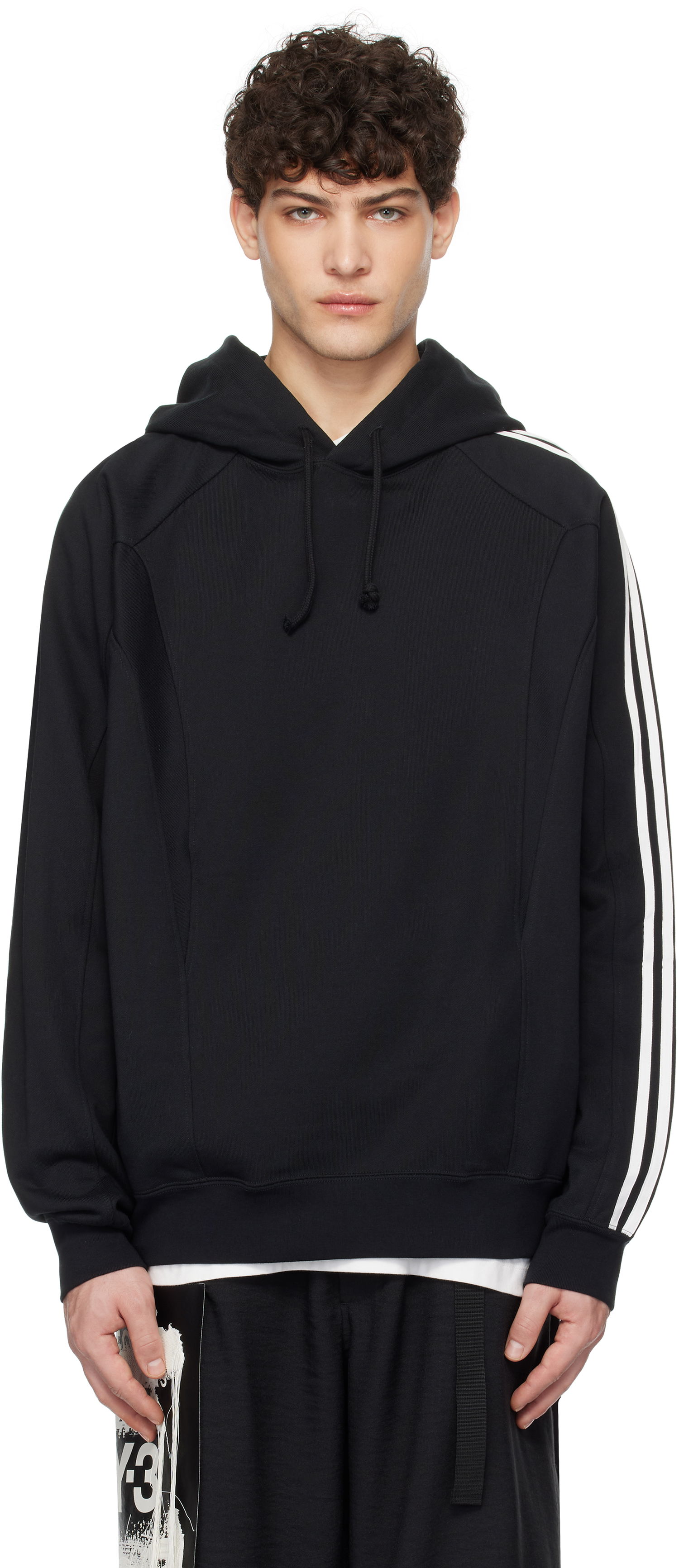 Mikina Y-3 Y-3 Cut Line Hoodie Čierna | JN7131, 0