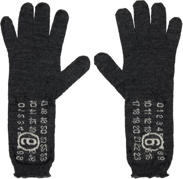 Rukavice Maison Margiela MM6 Maison Margiela Wool Knit Gloves Šedá | S52TS0043 M13135, 0