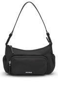 HUGO Smooth Twill Shoulder Bag with Interchangeable Strap