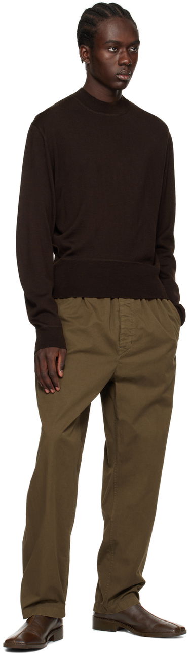 Nohavice LEMAIRE LEMAIRE Relaxed Trousers Zelené | PA1047 LF1206, 3