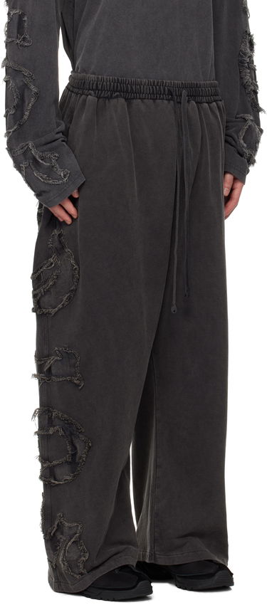 Tepláky Acne Studios Acne Studios Logo Cargo Lounge Pants Čierna | BK0678-, 1