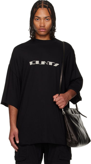 Tričko Rick Owens DRKSHDW Concordians Tommy Oversized Graphic T-shirt Čierna | DU02E7259 RNEP2, 0