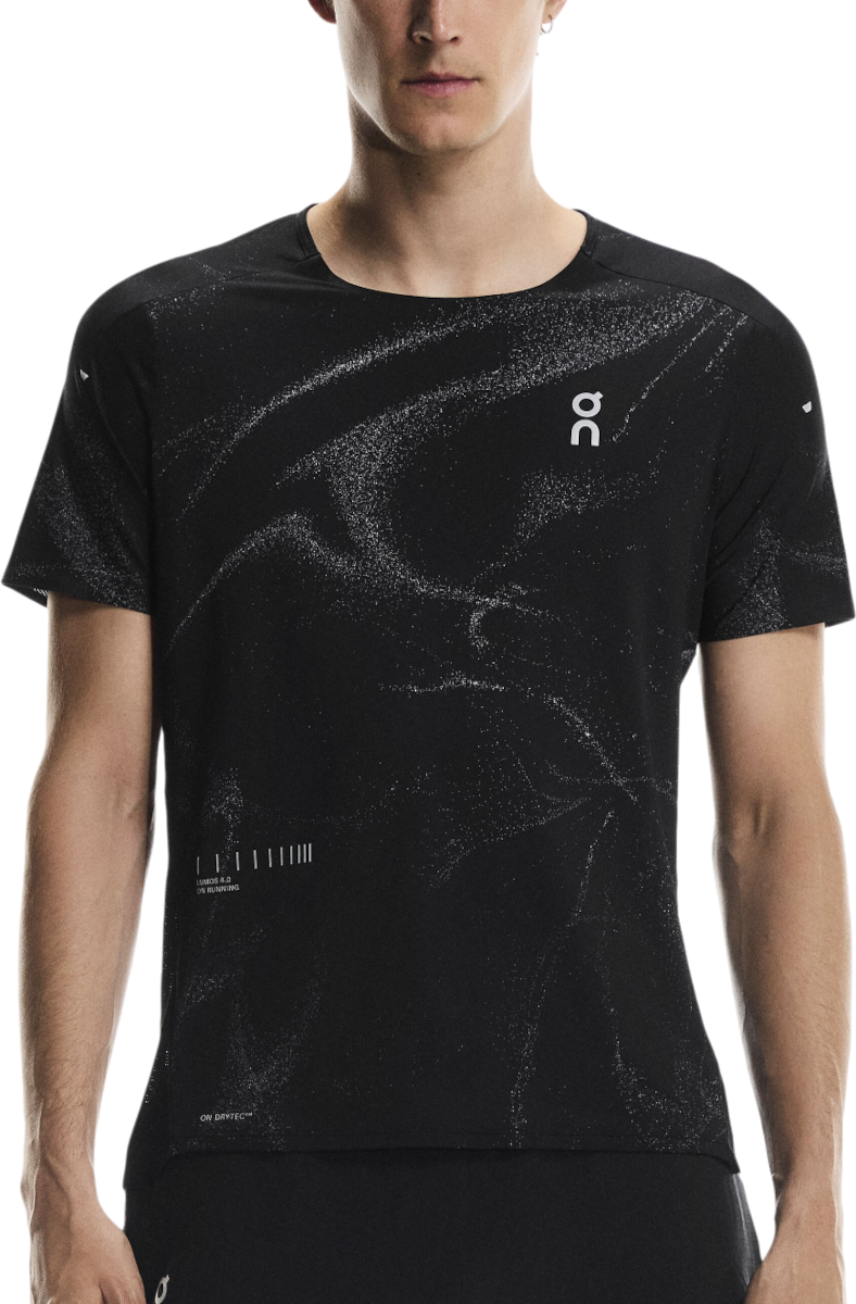 Tričko On Running Lumos Reflective Performance T-Shirt Čierna | 1mf30220553