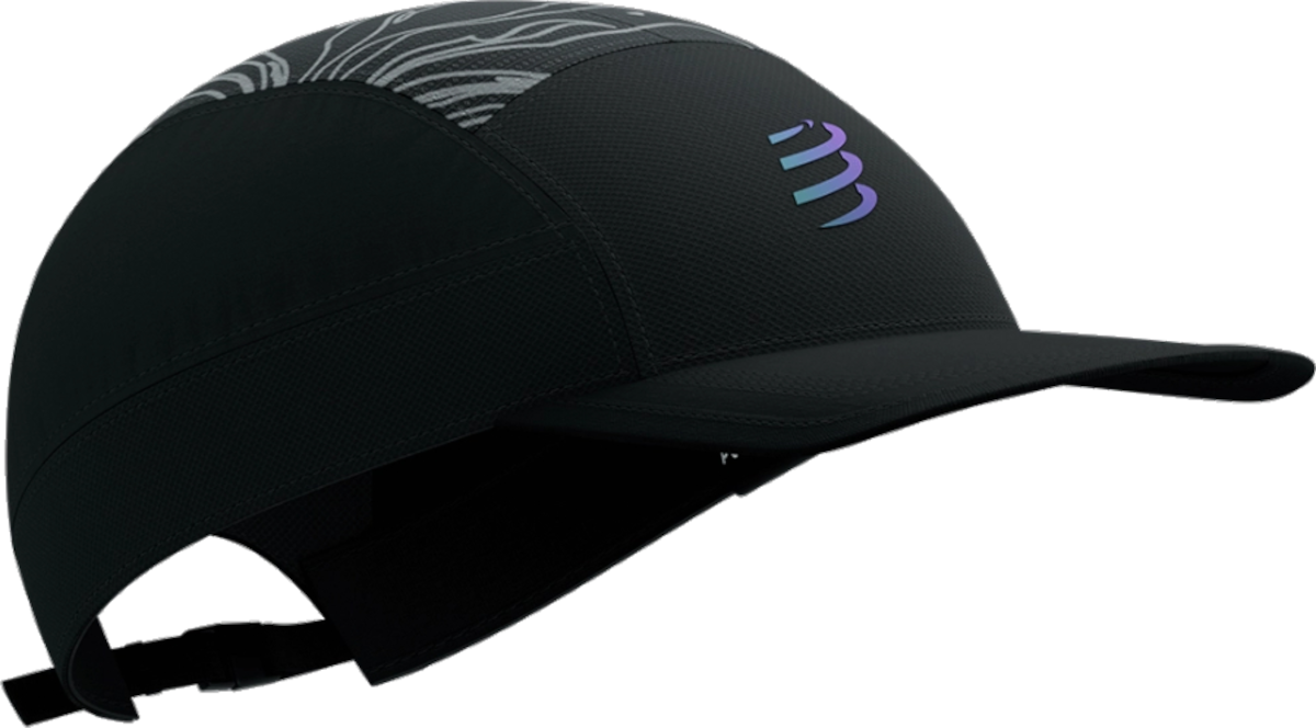 Šiltovka Compressport 5 Panel Light Cap Aurora Čierna | xhwu11039047, 0