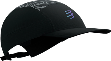 Šiltovka Compressport 5 Panel Light Cap Aurora Čierna | xhwu11039047, 0